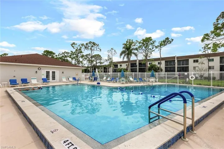 So many spots to enjoy the pool!