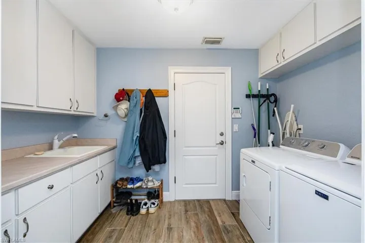 Home is situated on a Gulf access canal
