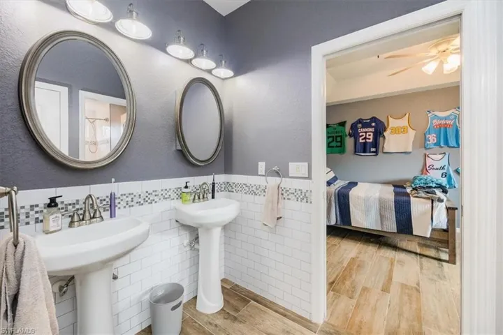 Bedroom 3 with access to a Jack and Jill bathroom