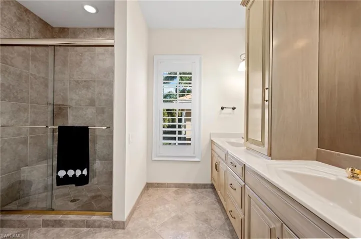 guest bath on second floor for spacious guest bedroom with den and family room