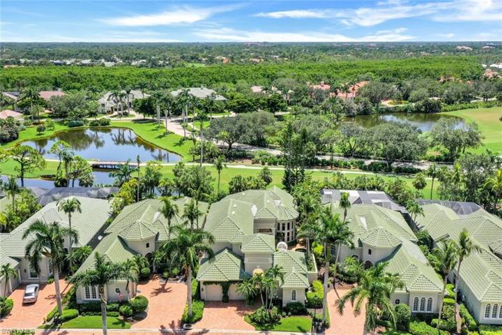Aerial view of home.
