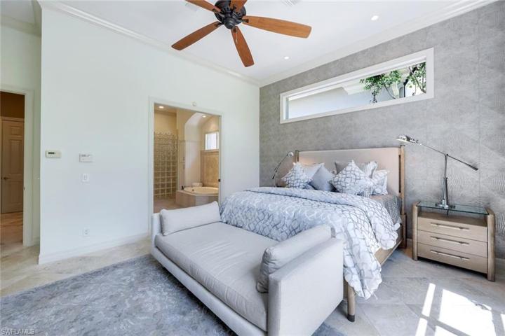 The transom window allows for light to enter all day long.
