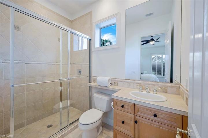 En suite bathroom.