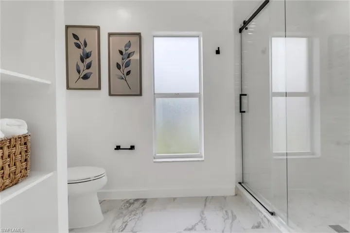 Master bath with walk in shower