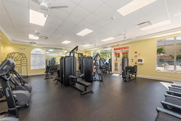 Workout area