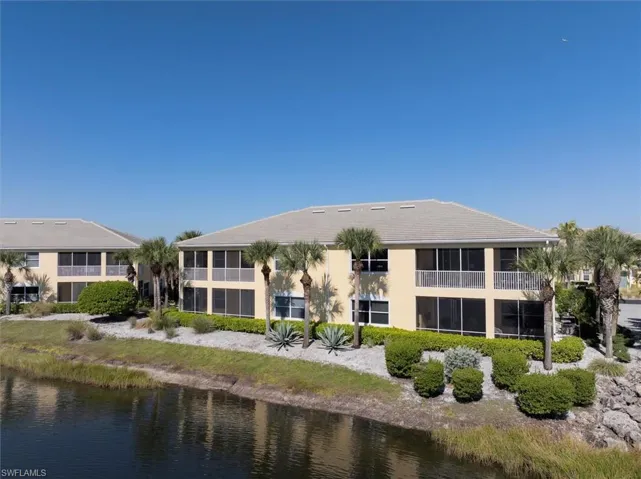 View of property featuring a water view