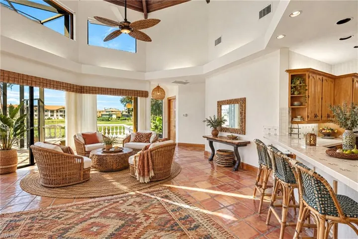 Virtually Staged Sitting Room