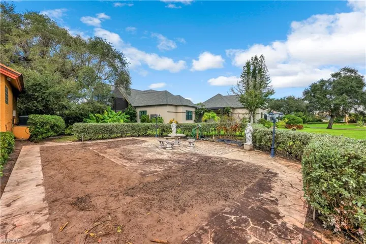 Side Garden Area- Could be a Planted Vegetable Garden or Landscaped. Exterior Lighting