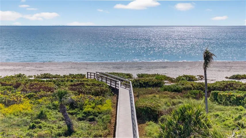 Water view with local beach