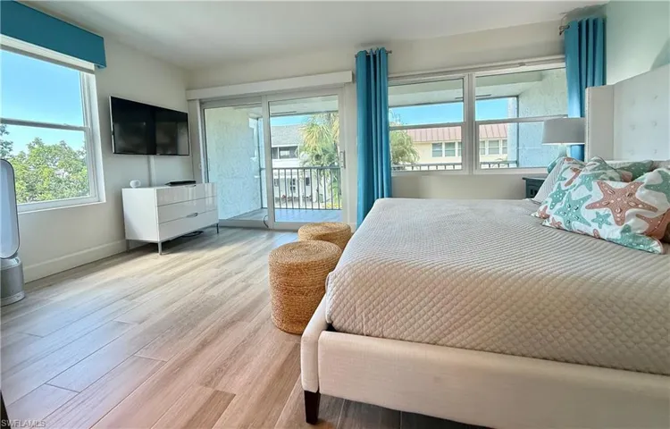 Light beaming through the master suite