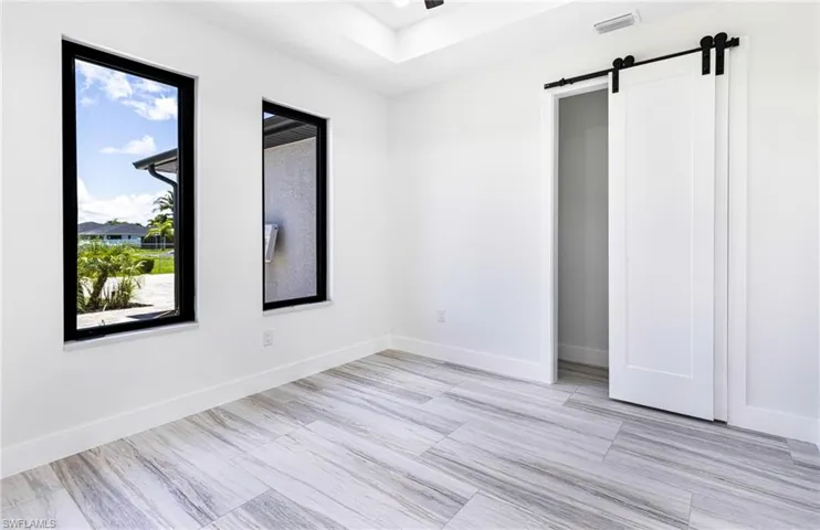 Barn doors to your closet.