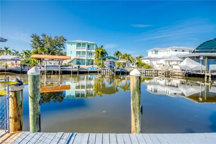 Dock featuring a water view