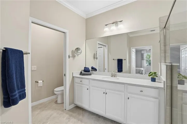 Primary Bath with Dual Sinks
