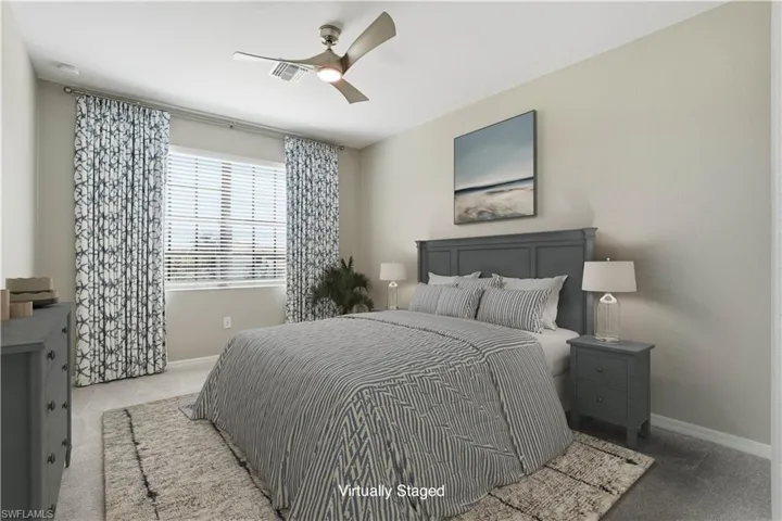 Bedroom 3 virtually staged
