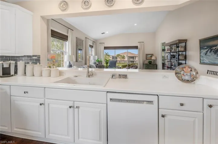 Open Concept Kitchen/Great Room with a Lake View