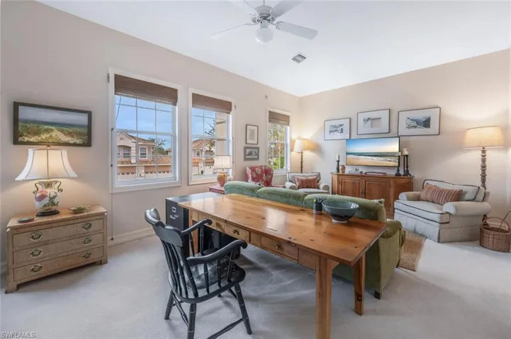 Guest Bedroom located in the front of the home