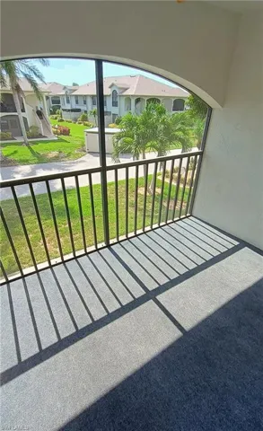 Balcony featuring a residential view
