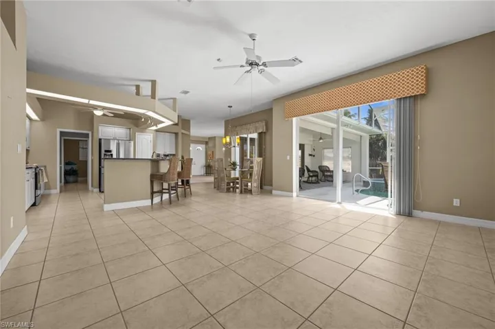 ...and in the distance, the double door entry and foyer.
