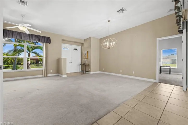 Facing east, this is an ideal spot to enjoy your morning coffee and the SW Florida sunrises.