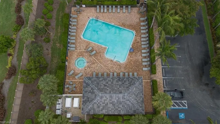 Aerial View of Mill Creek Amenities Pool