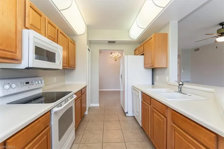 Kitchen looking into Dining Area
