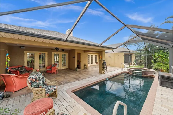 Private Pool and Hot Tub Side B