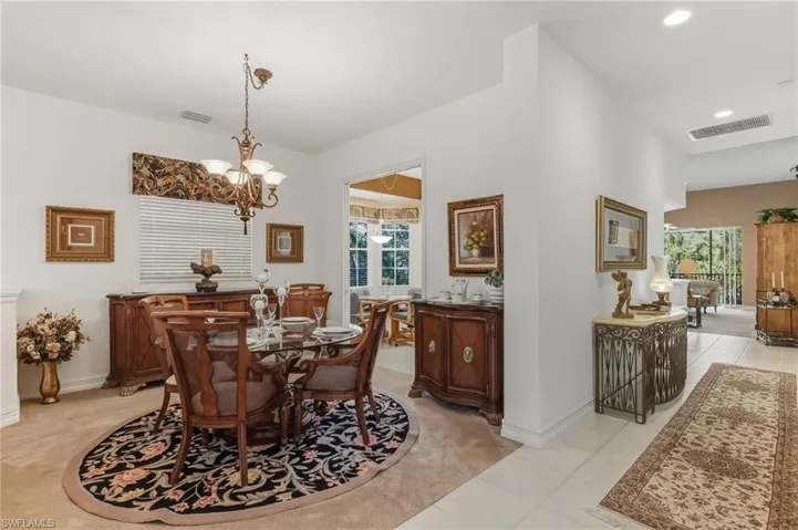 Can be used as formal dining or as a den