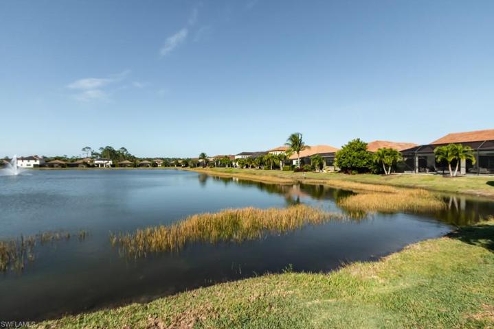 Lake and water feature view