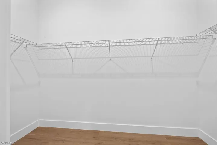 Large walk in closet