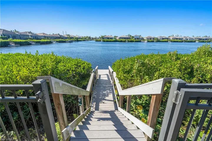 Water view with nearby suburban area