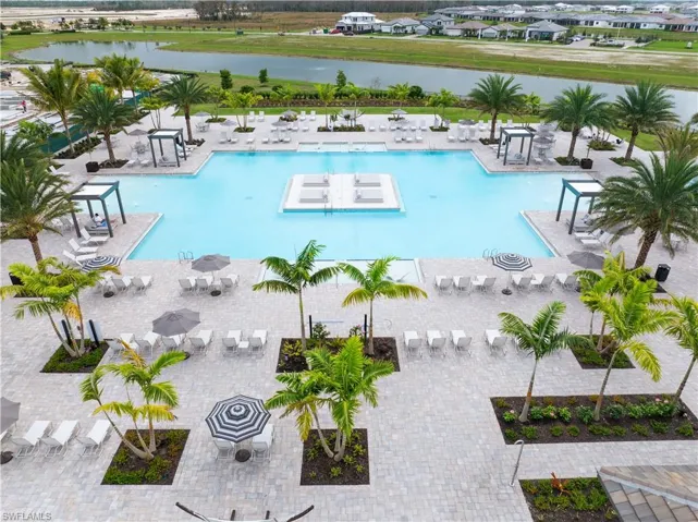 Resort style pool