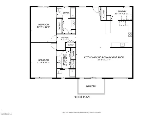 View of floor plan / room layout