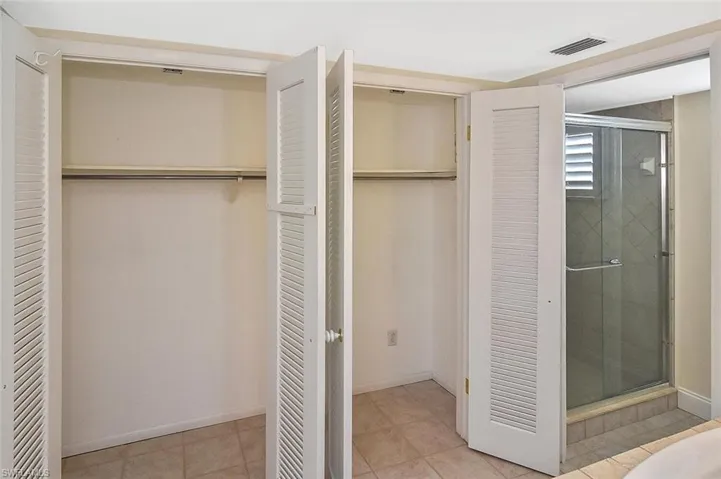 View of closet