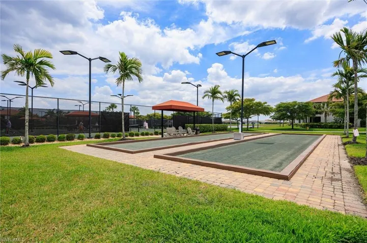 Bocce courts