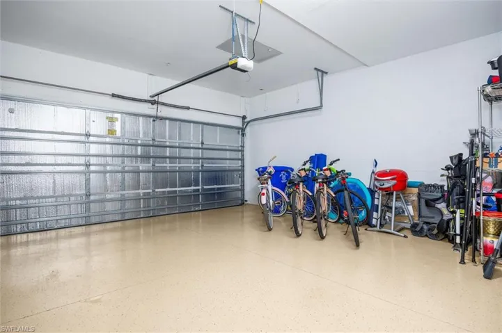 2 car garage with insulated door