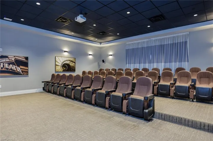 Enjoy movies in the theater