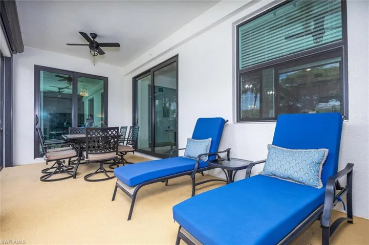 Relax on your screened in lanai