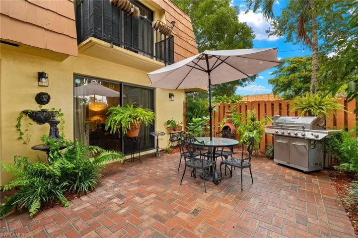 View of patio / terrace with grilling area
