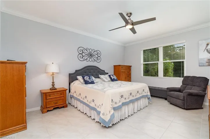 The considerable Master Bedroom at 17' x 13'