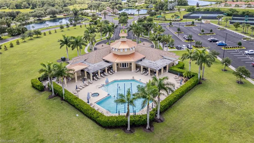 Hop in your golf cart, and in a few minutes you'll be relaxing poolside