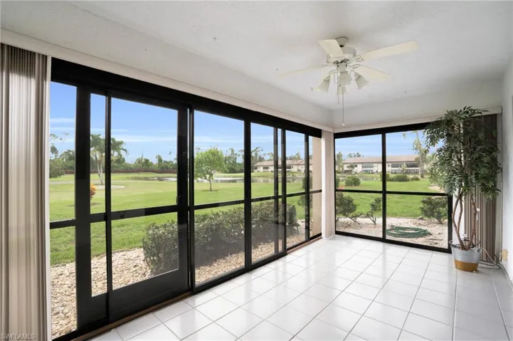 Enclosed and Air Conditioned Florida Room