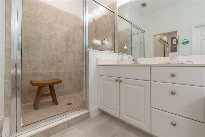 Primary bath with separate shower