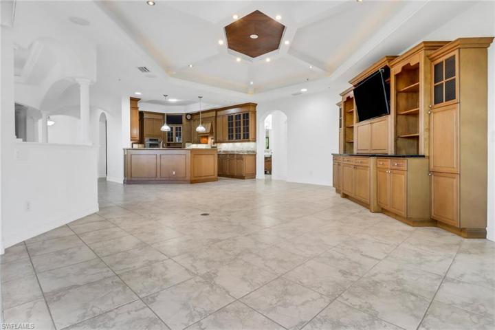 Unfurnished view of the family room