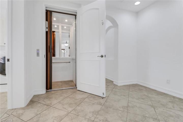 Interior home view from elevator