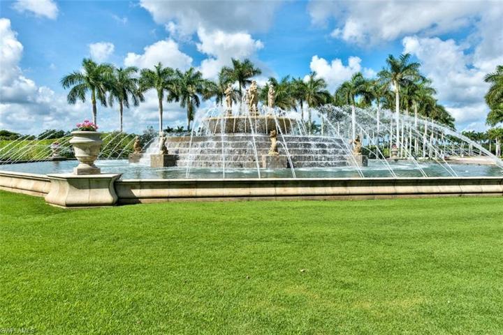 Beautiful Fountain at the entrance of the community