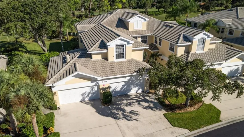 Aerial view of property and surrounding area