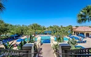 View of pool