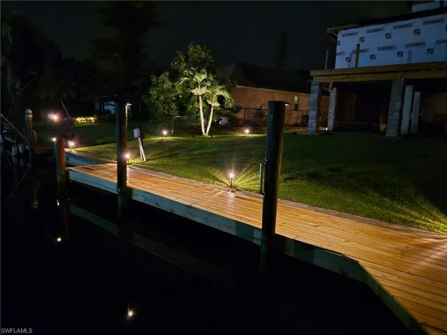 View of dock area