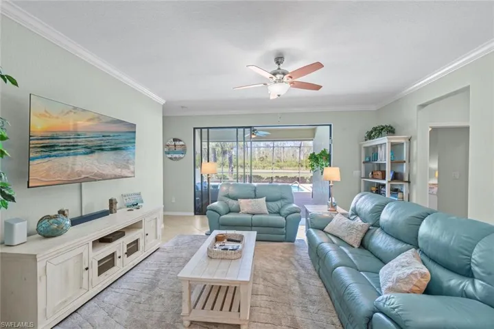 spacious great room