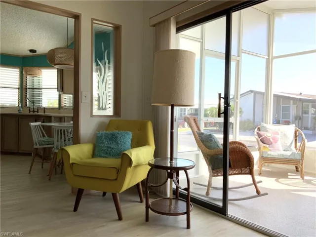 View to Lanai from Living Area